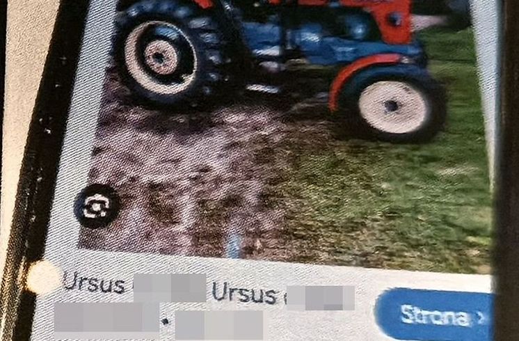 oszustwo, ciągnik, zakup ciągnika, zaliczka
