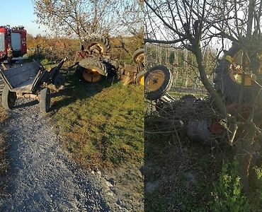 wypadki z udziałem ciągników, Owczary, powiat buski, opole lubelskie, Tomasz Piwowarski
