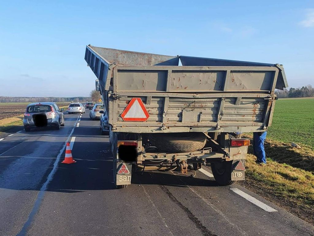 wypadki z udziałem ciągników, gmina Wąsosz, powiat górowski