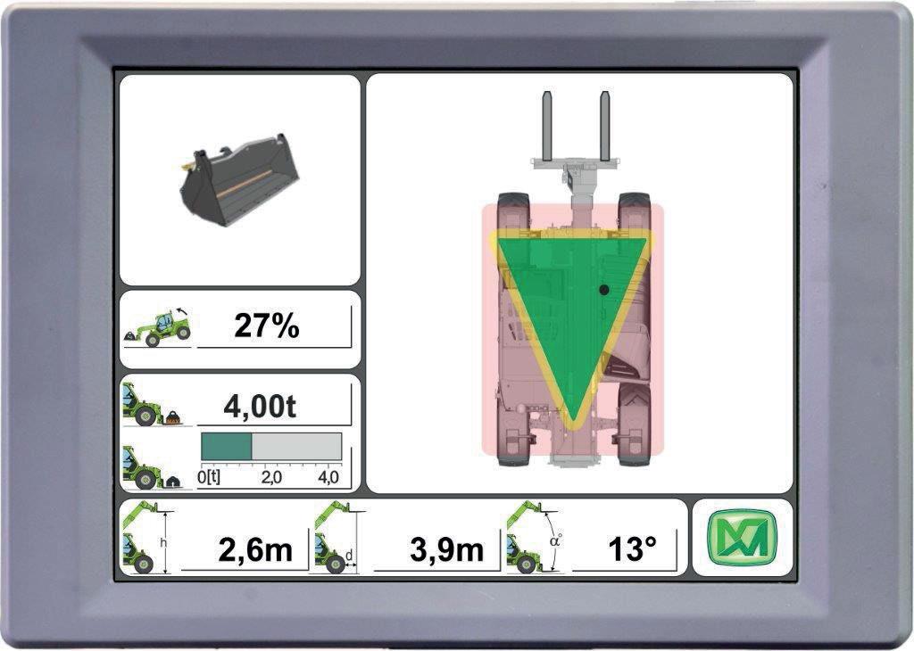 Elektryczna ładowarka teleskopowa Merlo, Merlo, RPT, Rolniczy Przegląd Techniczny