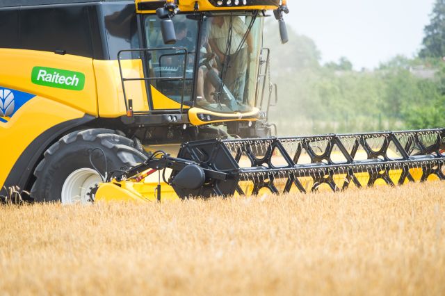 niemcy, zbiory zbóż, żniwa