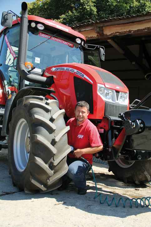 obniżanie ciśnienia w oponach
