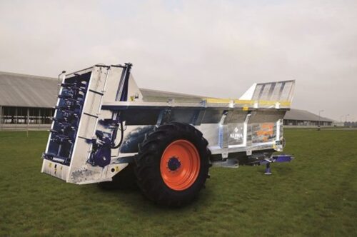 Rozrzutniki Alima Bis są ocynkowane