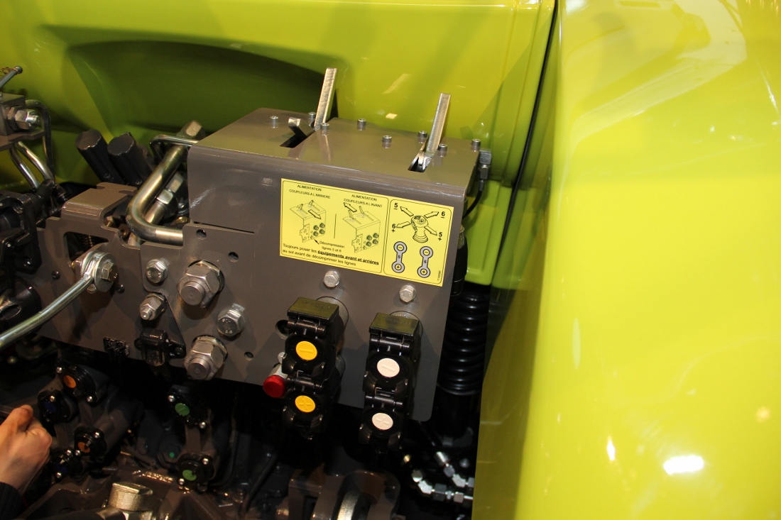 Claas Arion 500 i 600. Hydraulika mechaniczno-elektrohydrauliczna