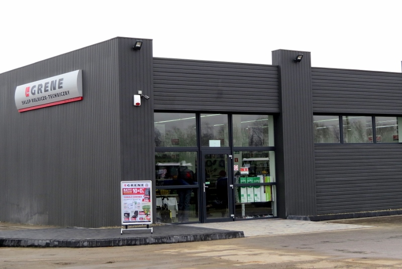 Nowy punkt Grene w miejscowości Blok Dobryszyce