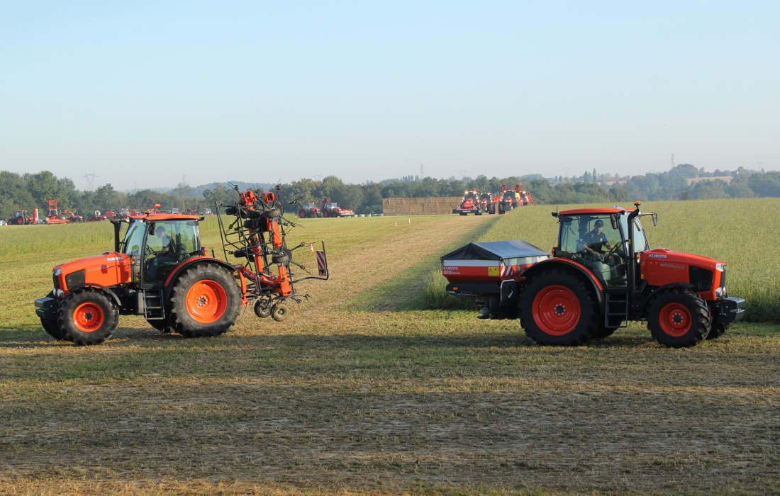 Ciągniki Kubota serii MGX-II