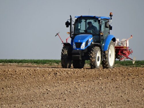 ciągnik, siewnik