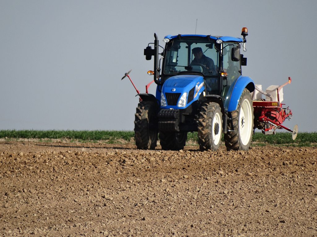 ciągnik, siewnik