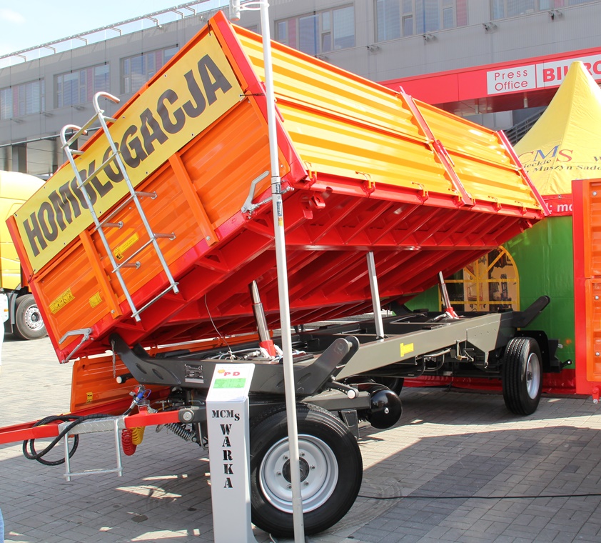 Przyczepa PD o ładowności 6,9 t