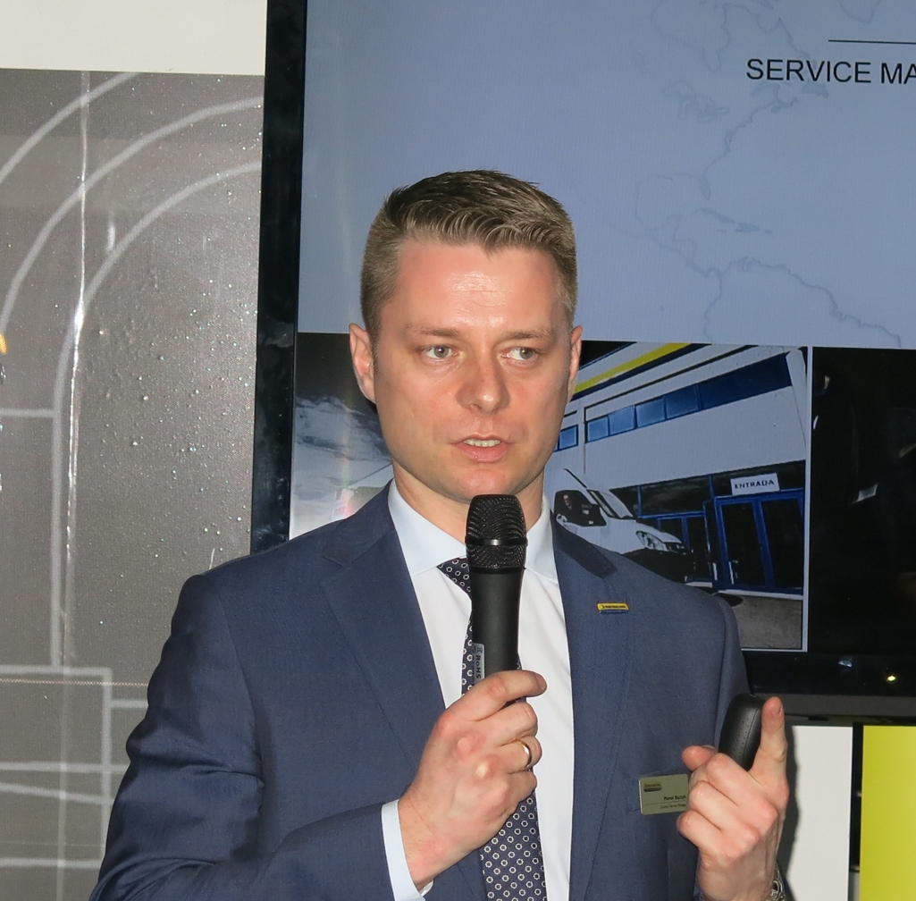 Marek Bączyk szef serwisu New Holland Polska