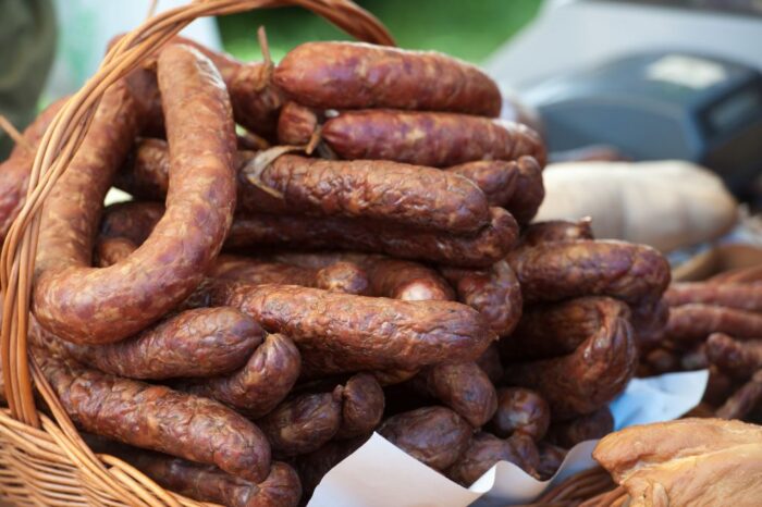 wieprzowina, produkty z wieprzowiny, kiełbasy