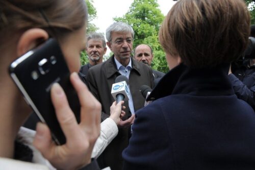 Jerzy Chróścikowski, NSZZ Rolników Indywidualnych "Solidarność", zielone miasteczko