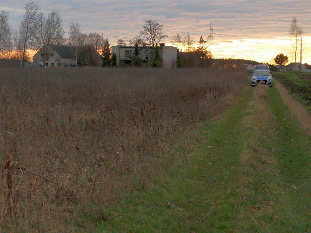 zwłoki w rowie, śmierć w gospodarstwie, kpp radziejów, km psp włocławek