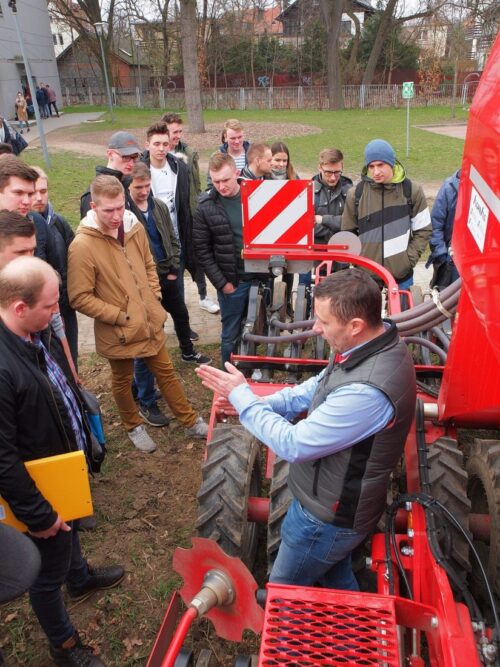 Horsch, Wrocław, prezentacja firmy Horsch, Uniwersytet Przyrodniczy we Wrocławiu