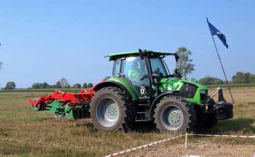 ciągnik, traktor, Deutz-Fahr, Agro-Rolnik Śniadowo, pokaz pracy maszyn, podlaskie