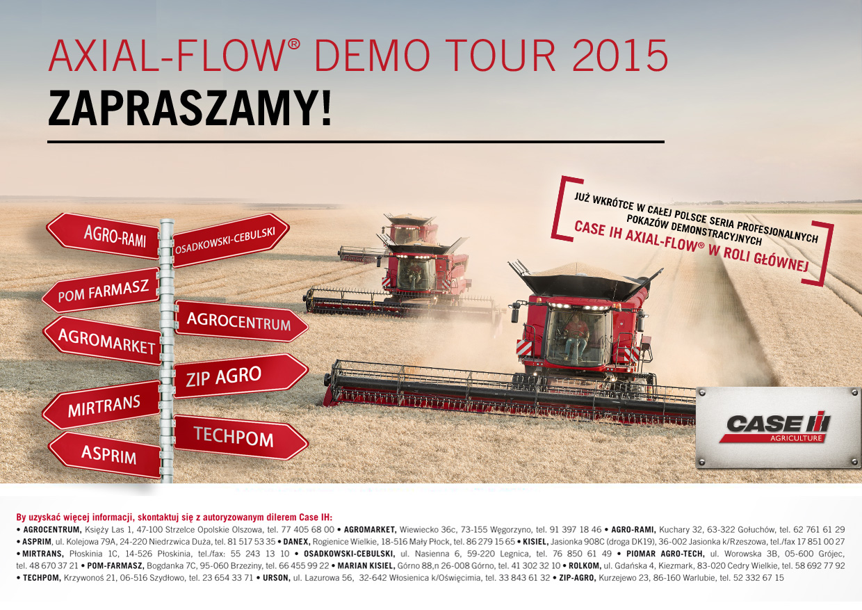 Case IH Axial-Flow Demo Tour 2015