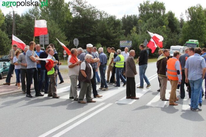 Komitet Rolniczych Organizacji Związkowych, Główny Komitet Spółdzielczości Rolniczej, protest w Brukseli