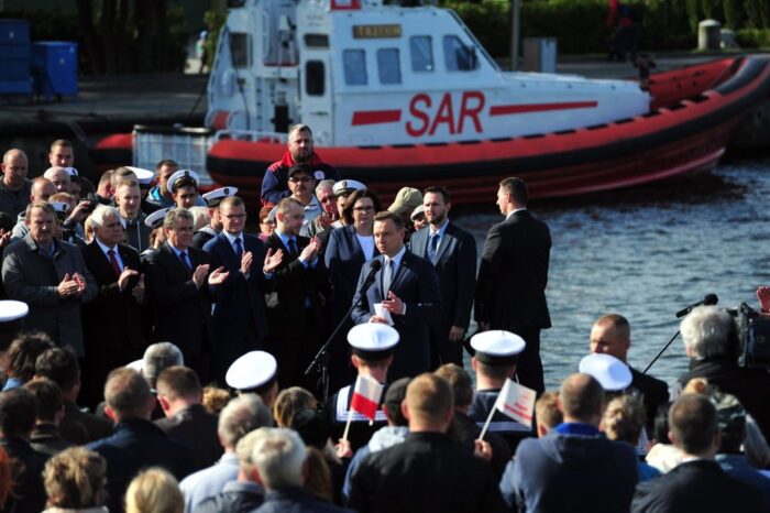 rybołówstwo, andrzej duda, darłowo