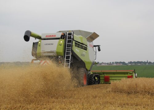Claas Lexion 770, Horsch Titan 34 UW