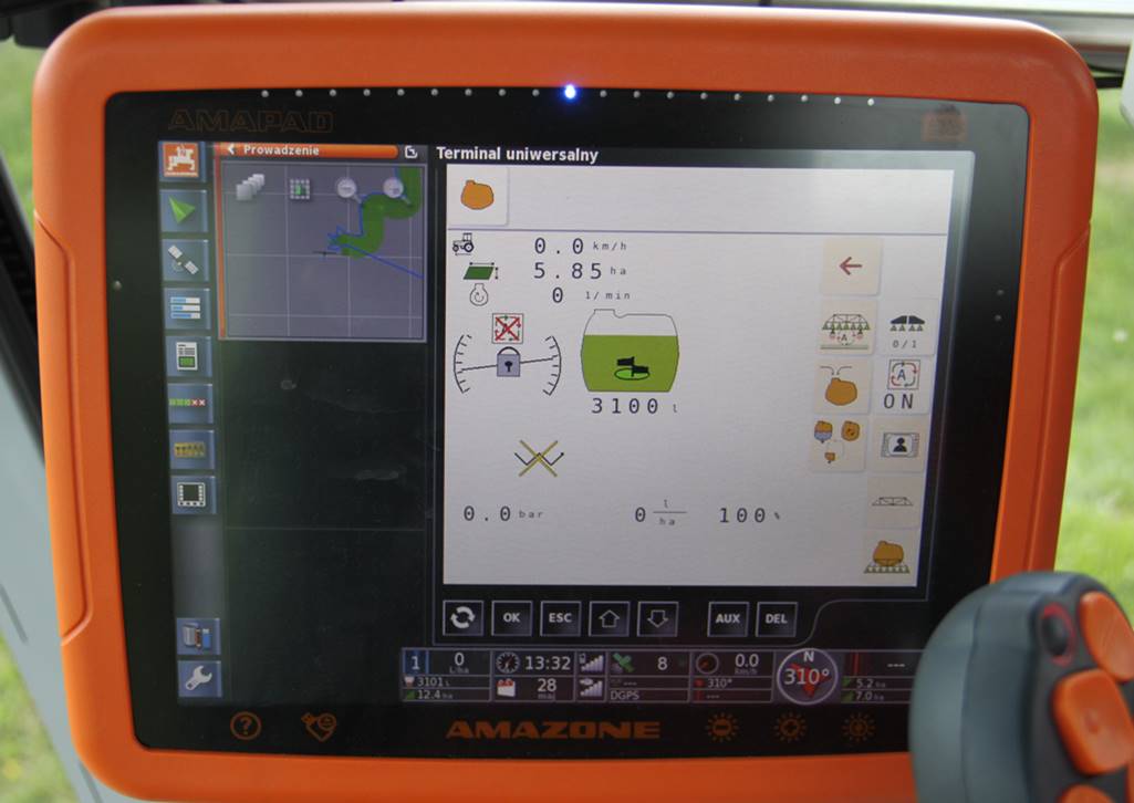Oprykiwacz samojezdny Amazone Pantera 4502 - Amapad