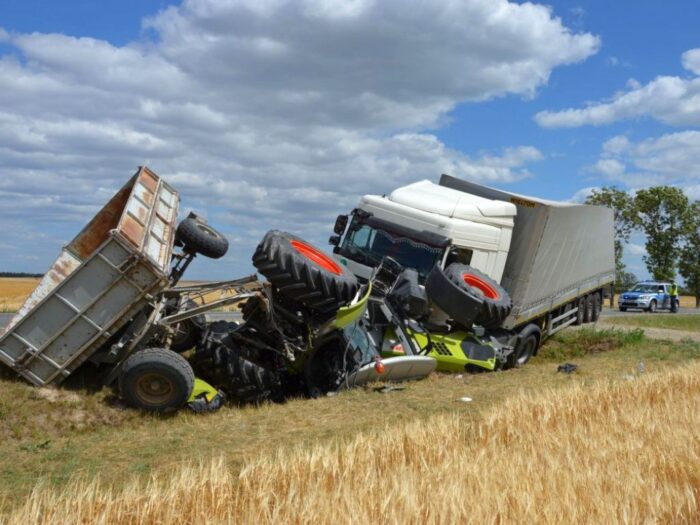 wypadki z udziiałerm ciągników, Władysławów, gmina Stoczek Łukowski, powiat łukowski, lubelszczyzna