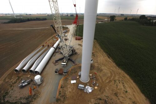 farma wiatrowa, elektrownia, polenergia, gawłowice, dochody, aukcje, bałtyk