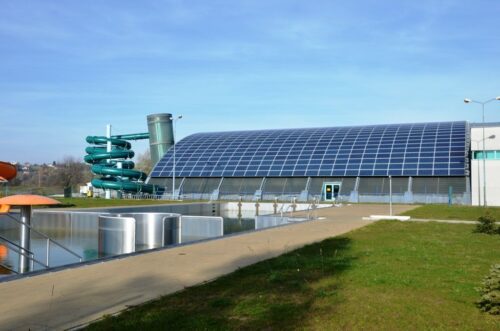 panele fotowoltaiczne, kolektory słoneczne, dofinansowanie, basen, jasło