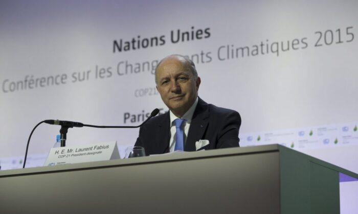 Paryż, konferencja, klimat, UNFCCC, COP21, Laurent Fabius