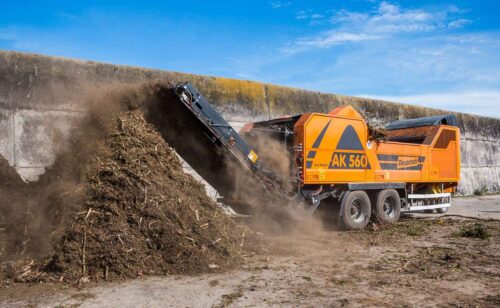 Doppstadt rozdrabniacz biomasy