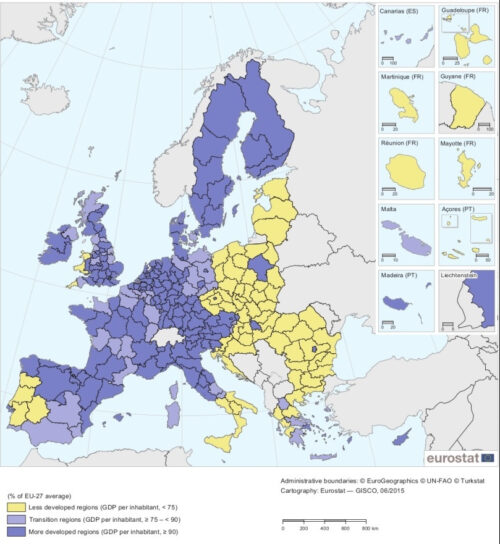 rozwój regionów, polityka spójności, fundusze ue