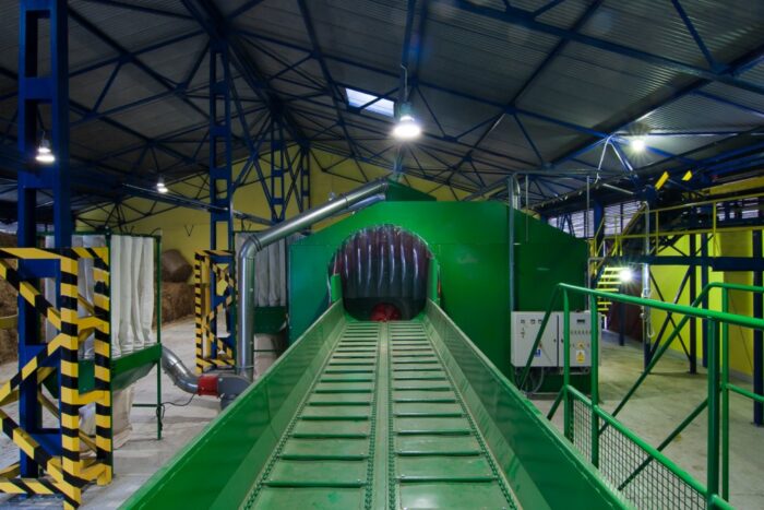 Linia do brykietowania słomy