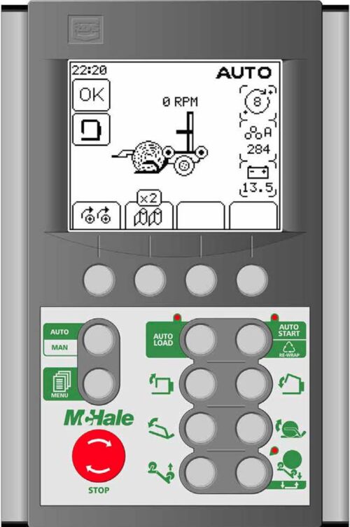 Owijarka zaczepiana McHale Orbital - konsola Expert Plus