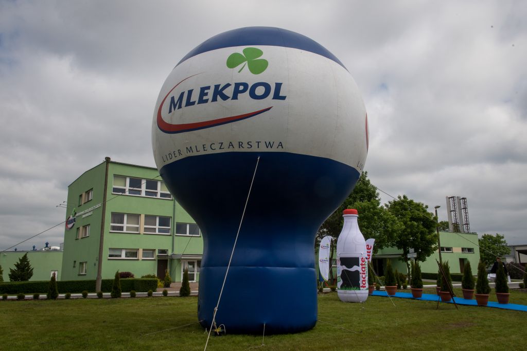 Spółdzielnia Mleczarska Mlekpol, Edmund Borawski, skup mleka