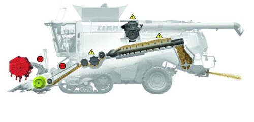 Kombajn zbożowy Claas Lexion