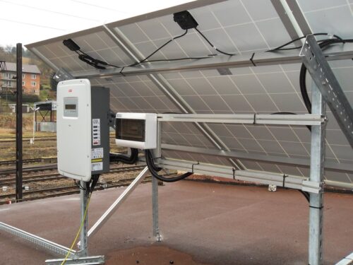 PLK, PKP, prąd, energia elektryczna, instalacje fotowoltaiczne, Nowy Sącz