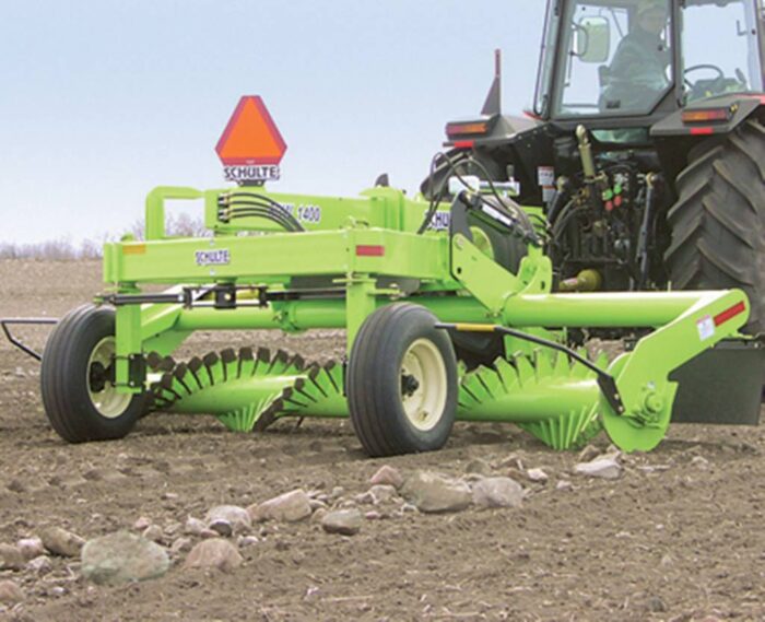 Zgarniacz do kamieni Schulte SRW 1400