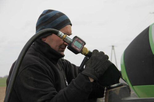 Tankowanie oleju napędowego