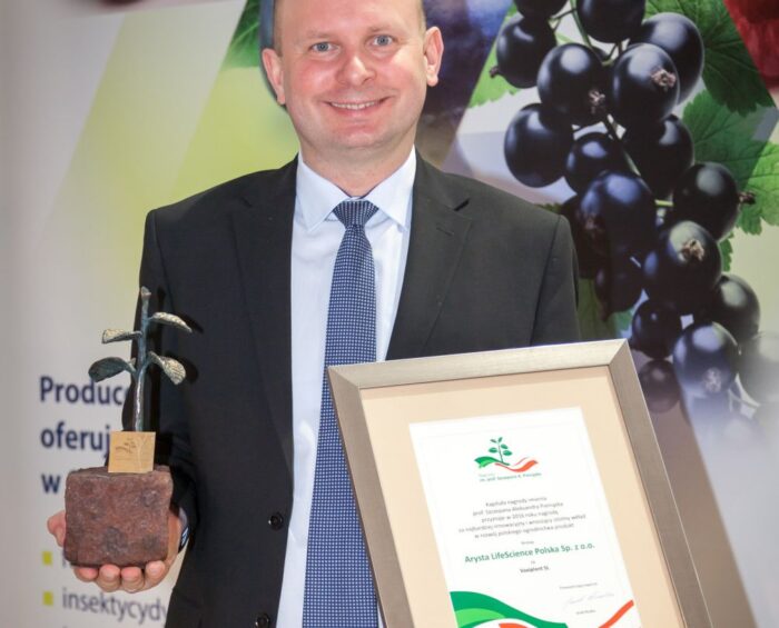 Vaxiplant SL, nagroda,  Arysta LifeScience, TSW 2016, nagroda im. prof. Szczepana A. Pieniążka