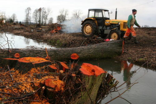 w gminie Gzy na Mazowszu melioracji poddano ponad 620 hektarów ziem.