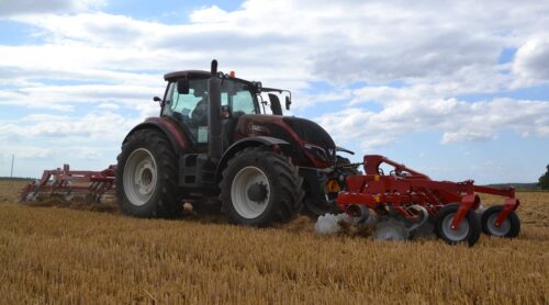 Test Kongskilde Front Terra Disc i Delta Flex