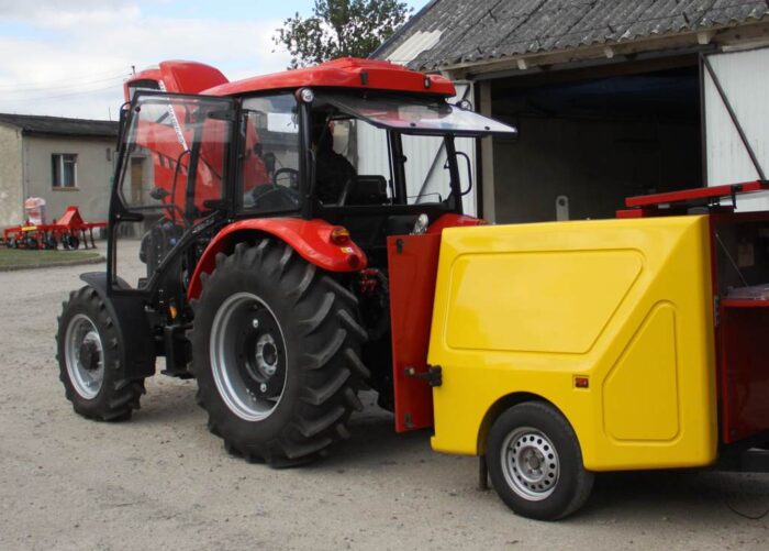 Hamownia obciążeniowa WOM-u ciągnika