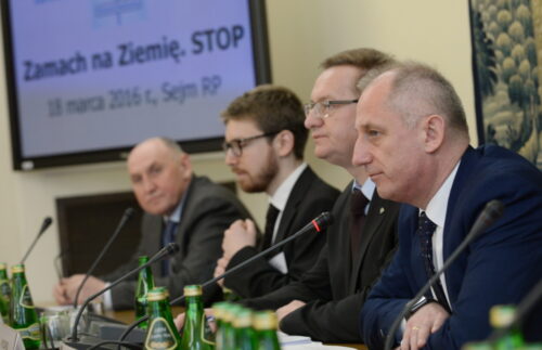 projekt ustawy o wstrzymaniu sprzedaży nieruchomości rolnych Skarbu Państwa, ryszard wilczyński