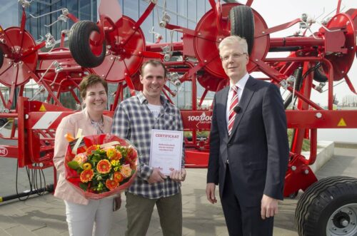 100-tysięczna sztuka przetrząsaczy Lely Lotus