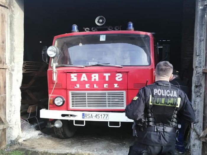 OSP Mrzygłód, powiat sanocki, Mrzygłód, kradzież akumulatora z wozu OSP