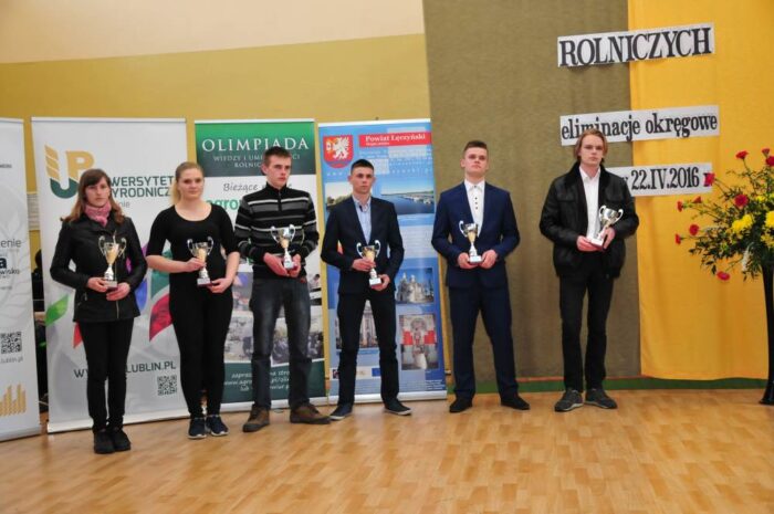 OWiUR, olimpiada, eliminacje okręgowe w Kijanach, okręg lubelski, nagrody, XL edycja OWiUR