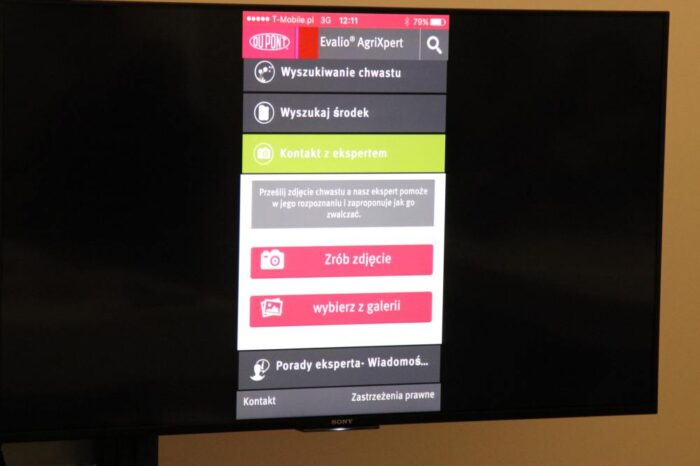 DuPont Poland, aplikacja mobilna, Evalio AgriXpert, aplkacja DuPont, uprawa, chwasty