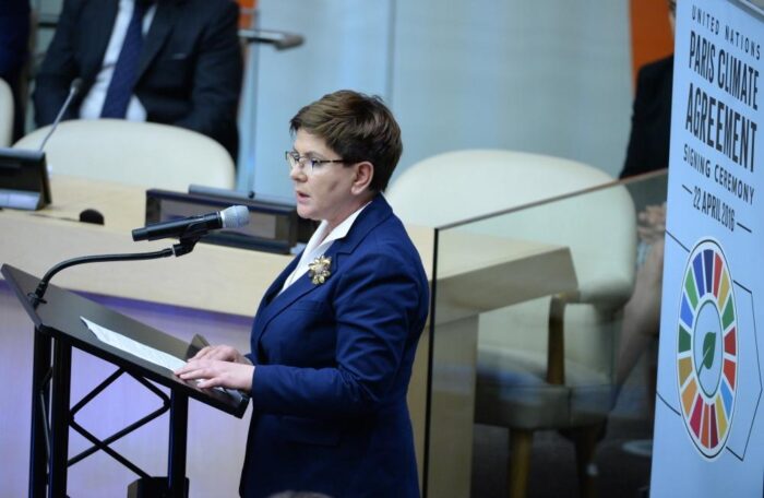 ONZ, porozumienie klimatyczne, ochrona środowiska, klimat, premier Beata Szydło, Unia Europejska