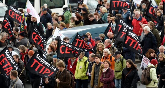 ttip, hanower, protest, niemcy, angela merkel, barack obama