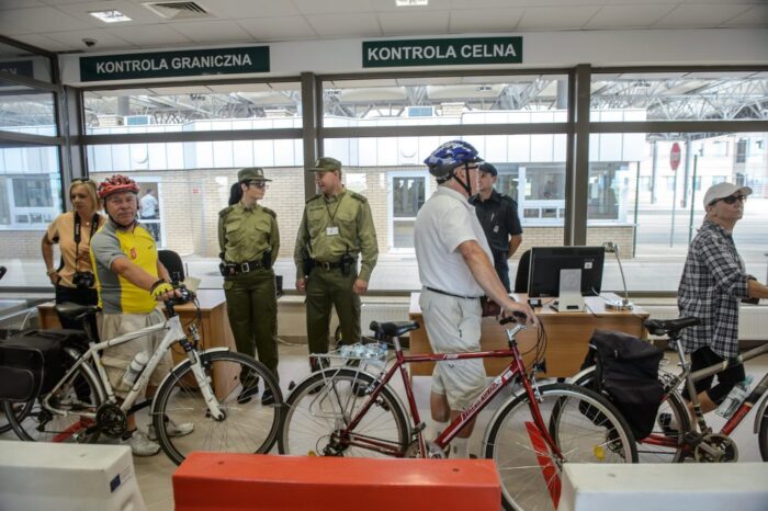 protest celników, celnicy, rafał markiewicz, Oddział Celny w Olsztynie