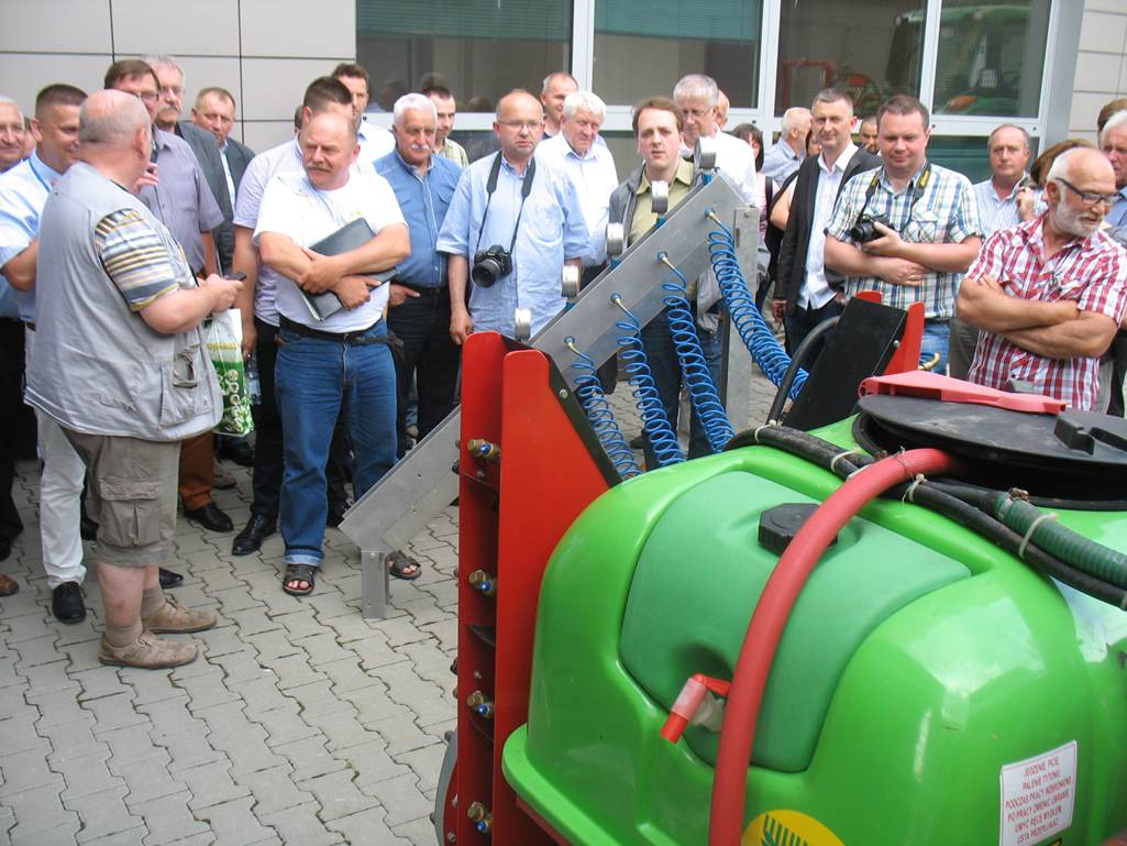 Badanie opryskwiacza